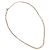 Collana Christian Dior Metallo Tono Oro Auth 206850 - vista 2