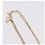 Collana Christian Dior Metallo Tono Oro Auth 206850 - vista 7