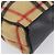 BURBERRY Nova Check Blue Label Tote Bag aus Wolle Beige Silber Auth 205370V - Ansicht 16