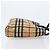 BURBERRY Nova Check Blue Label Tote Bag aus Wolle Beige Silber Auth 205370V - Ansicht 3