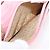 Carteira CHANEL Couro Rosa Ouro CC Auth 206066 Dourado - vista 11
