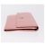 Carteira CHANEL Couro Rosa Ouro CC Auth 206066 Dourado - vista 5