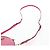 Saffiano PRADA Handtasche Safiano Leder 2way Pink Gold Auth 206787V Golden - Ansicht 19