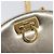 Borsa a tracolla Salvatore Ferragamo Gancini Chain in pelle oro Auth hk4135A D'oro - vista 19