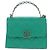 Borsa a tracolla CHANEL Matelasse con catena in pelle Caviar 2way Verde Oro CC Auth LN084SAM D'oro - vista 13
