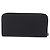 Saffiano PRADA Long Wallet Safiano Leather Black Gold Auth 206459 Golden - view 2