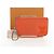 LOUIS VUITTON LV Aerogram Grained Leather Coin Purse M81032 LV Auth BA15781 Naranja - vista 12