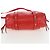 Miu Miu Handtasche Vitter Lux 2way Red Gold Auth 204526V Rot Golden - Ansicht 5