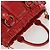Miu Miu Handtasche Vitter Lux 2way Red Gold Auth 204526V Rot Golden - Ansicht 6