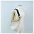 PRADA Shoulder Bag Leather White Silver Auth BA16048M Silvery - view 28