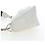 PRADA Shoulder Bag Leather White Silver Auth BA16048M Silvery - view 3