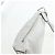 PRADA Shoulder Bag Leather White Silver Auth BA16048M Silvery - view 6