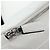 PRADA Shoulder Bag Leather White Silver Auth BA16048M Silvery - view 9