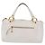 Céline CELINE Handtasche aus Leder, weiß, goldfarben Auth ka6534A - Ansicht 13