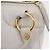Céline CELINE Handtasche aus Leder, weiß, goldfarben Auth ka6534A - Ansicht 17