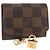 LOUIS VUITTON Gemelli Cadena Eclair Cuffs Ag925 M64601 Auth 206939 D'oro Damier ebene