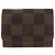 LOUIS VUITTON Gemelli Cadena Eclair Cuffs Ag925 M64601 Auth 206939 D'oro Damier ebene - vista 13
