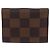 LOUIS VUITTON Gemelli Cadena Eclair Cuffs Ag925 M64601 Auth 206939 D'oro Damier ebene - vista 2