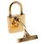 LOUIS VUITTON Gemelli Cadena Eclair Cuffs Ag925 M64601 Auth 206939 D'oro Damier ebene - vista 26