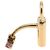 LOUIS VUITTON Gemelli Cadena Eclair Cuffs Ag925 M64601 Auth 206939 D'oro Damier ebene - vista 29