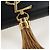 Autre Marque Borsa a tracolla con catena Saint Laurent in pelle nera e oro Auth BA16060V Nero D'oro - vista 19