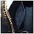 Autre Marque Borsa a tracolla con catena Saint Laurent in pelle nera e oro Auth BA16060V Nero D'oro - vista 26