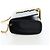 Autre Marque Borsa a tracolla con catena Saint Laurent in pelle nera e oro Auth BA16060V Nero D'oro - vista 3