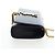Autre Marque Borsa a tracolla con catena Saint Laurent in pelle nera e oro Auth BA16060V Nero D'oro - vista 4