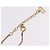 Collana Christian Dior Metallo Tono Oro Auth 206831 - vista 13