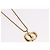 Collana Christian Dior Metallo Tono Oro Auth 206831 - vista 3