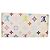 LOUIS VUITTON Monogram Multicolor Multicles 4 Key Case White M93731 Auth 206934 Bianco - vista 2