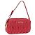 Pochette a mano Miu Miu Matelassé in pelle rossa e oro autentica 207215M Rosso D'oro