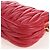 Pochette a mano Miu Miu Matelassé in pelle rossa e oro autentica 207215M Rosso D'oro - vista 15
