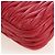 Pochette a mano Miu Miu Matelassé in pelle rossa e oro autentica 207215M Rosso D'oro - vista 17