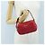 Pochette a mano Miu Miu Matelassé in pelle rossa e oro autentica 207215M Rosso D'oro - vista 27