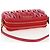 Pochette a mano Miu Miu Matelassé in pelle rossa e oro autentica 207215M Rosso D'oro - vista 6