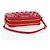 Pochette a mano Miu Miu Matelassé in pelle rossa e oro autentica 207215M Rosso D'oro - vista 7