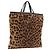 LOEWE Handtasche Harako Leder Brown Gold Auth 207420A Braun Golden