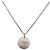 Christian Dior Halskette Metall Silber Auth 206834