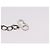 Christian Dior Halskette Metall Silber Auth 206834 - Ansicht 15