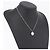 Christian Dior Halskette Metall Silber Auth 206834 - Ansicht 16