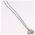 Christian Dior Halskette Metall Silber Auth 206834 - Ansicht 4