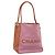 CHANEL Camelia Tote Bag Wildleder Rosa Goldfarbene CC Auth 206630 Pink