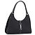 Borsa a Mano GUCCI GG Canvas Jackie Nero Argento 01719 Auth am12714M