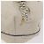 FENDI Spy Bag Handtasche Leder Weiß Gold Auth 207411V Golden - Ansicht 15