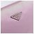 Bolso de accesorios PRADA Nylon Rosa Plata Auth 207483 - vista 19