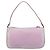 Bolso de accesorios PRADA Nylon Rosa Plata Auth 207483 - vista 2