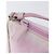 Bolso de accesorios PRADA Nylon Rosa Plata Auth 207483 - vista 20