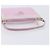 Bolso de accesorios PRADA Nylon Rosa Plata Auth 207483 - vista 8