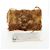 Bolsa de Ombro PRADA Pele 2way Yellow Gold Auth 205953M Dourado Amarelo - vista 12